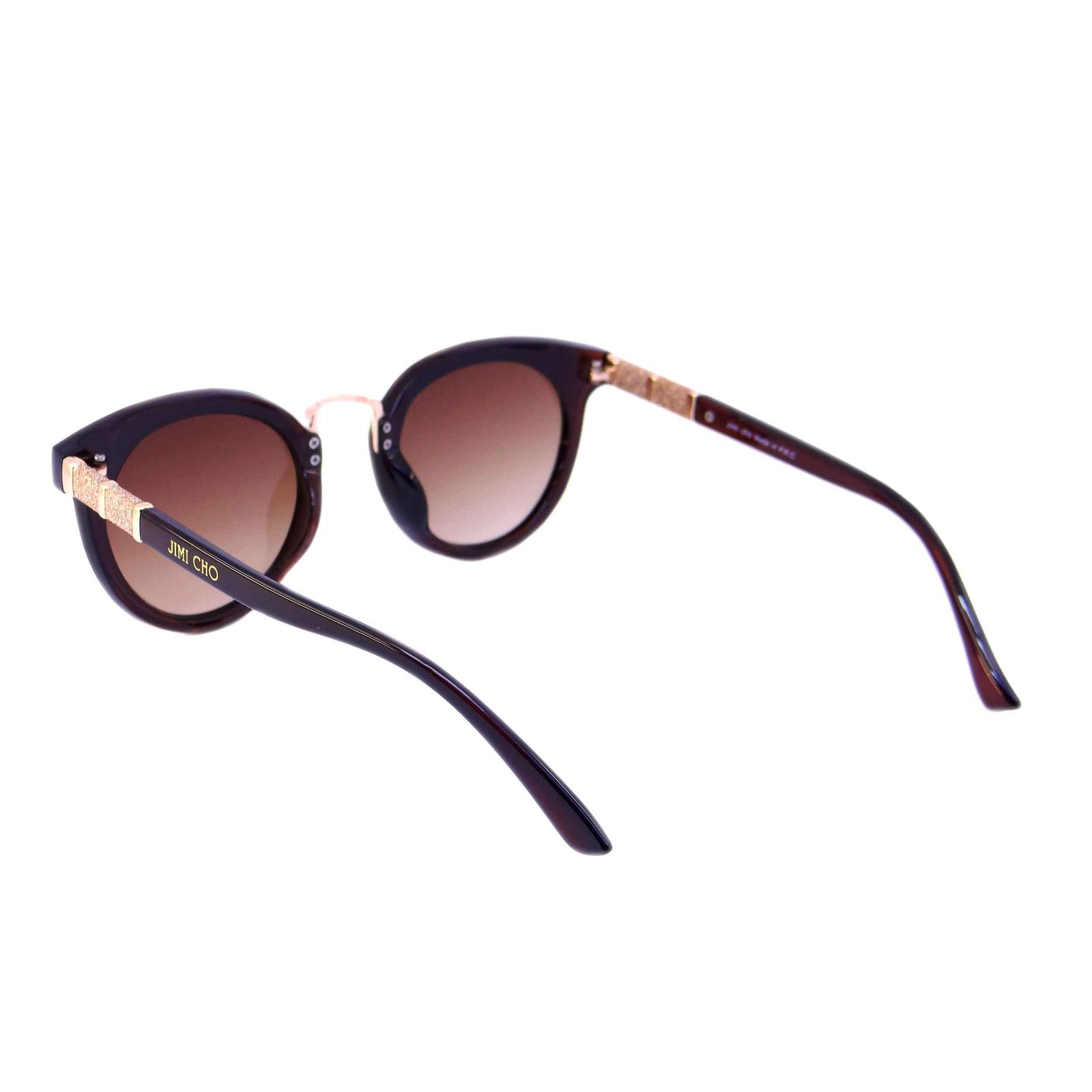 عینک آفتابی زنانه جیمی چو مدل 9933 رنگ قهوه ای -  - 4