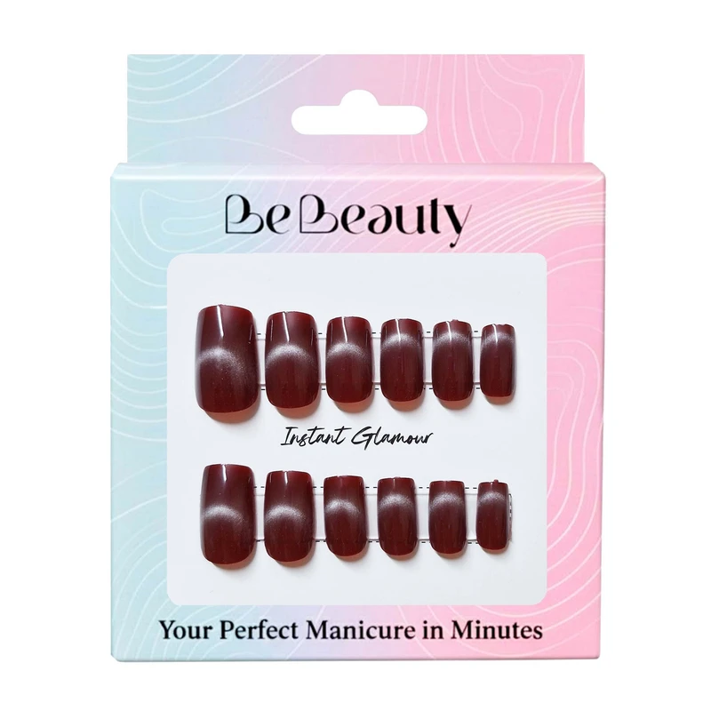 ناخن مصنوعی دست بی‌بیوتی مدل CatEye1211 بسته 12 عددی