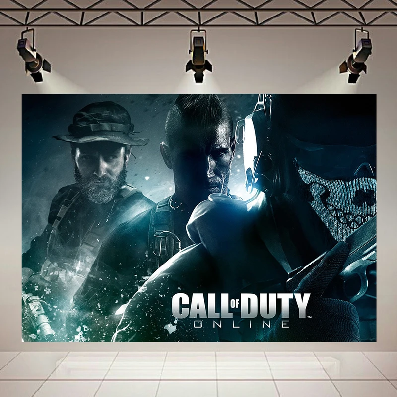 تابلو بوم طرح گیم مدل Call Of Duty Online Game کد AR2117