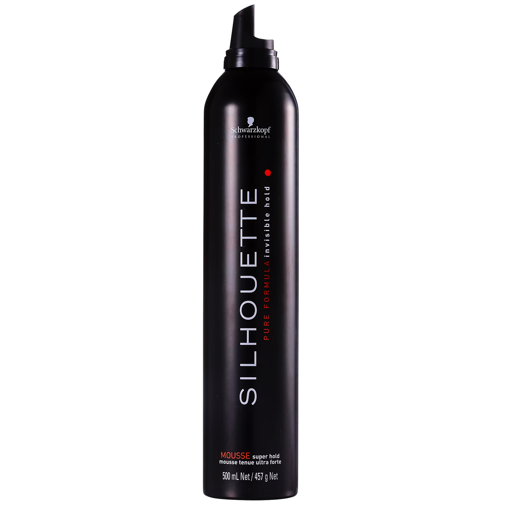 موس حالت دهنده مو شوآرزکوف سری Silhouette مدل Super Hold حجم 500 میلی لیتر