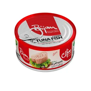 کنسرو ماهی تون در روغن گیاهی بیژن - 180 گرم