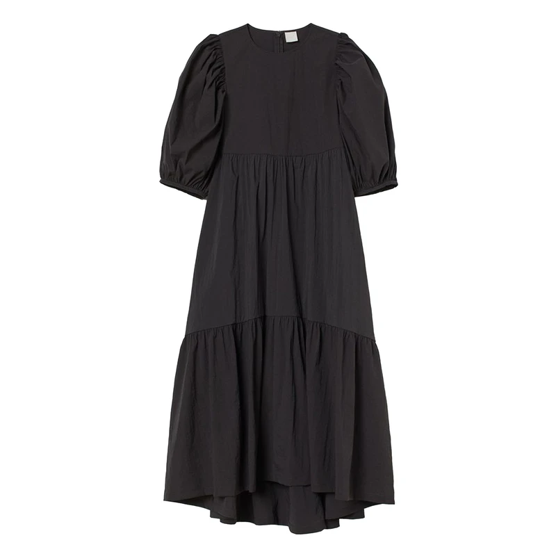 پیراهن ساحلی زنانه مدل تابستانی رنگ مشکی
