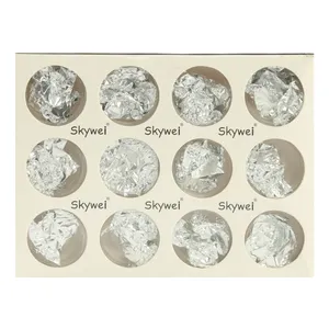 تزیین ناخن مدل اسکای وی مدل VH مجموعه 12 عددی