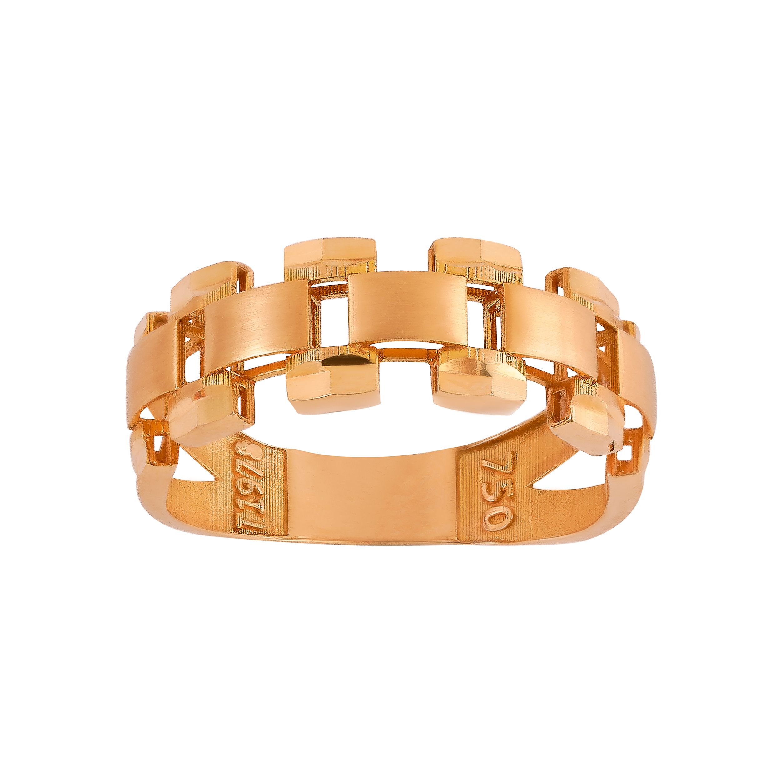 انگشتر طلا 18 عیار زنانه جواهری سون مدل 3918 -  - 1