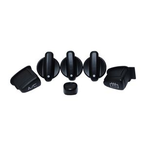 کلید کنترل پنل بخاری قطعه سازان کبیر مدل KEY-206-427 مناسب برای پژو 206 بسته 6 عددی