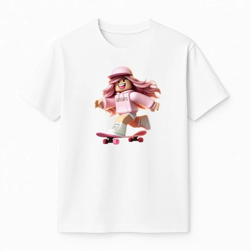 تی‌شرت آستین کوتاه پسرانه مدل روبلاکس کد 2 