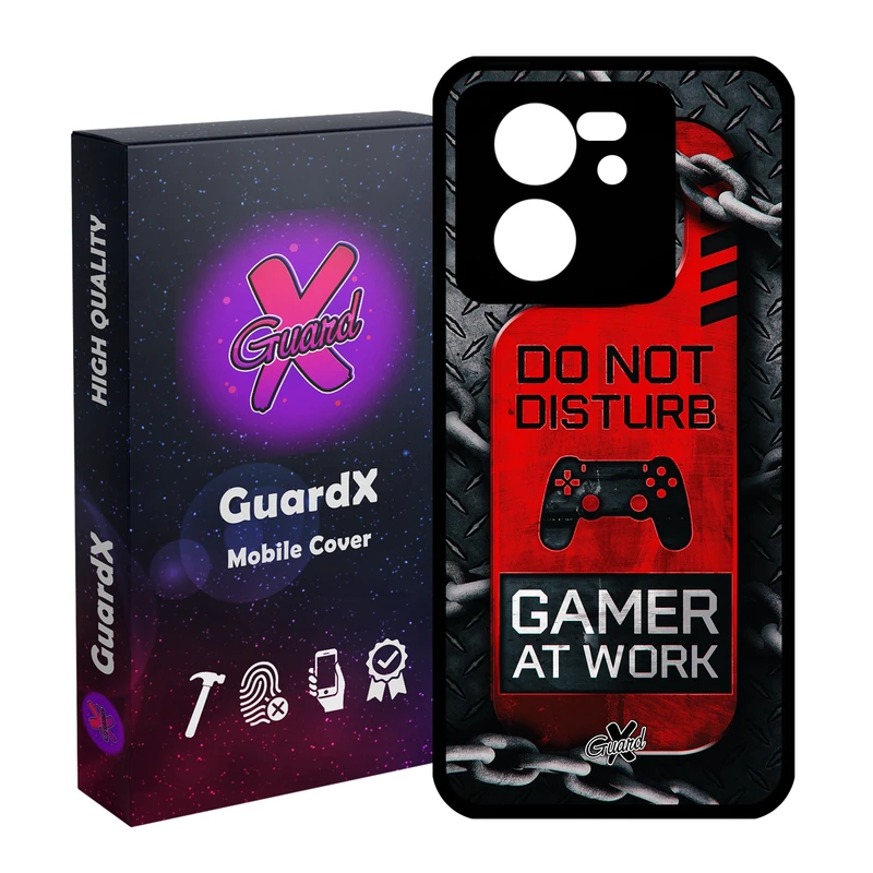 کاور گارد ایکس طرح Gamer مدل Glass10001 مناسب برای گوشی موبایل شیائومی 13T/13T Pro/Redmi K60 Ultra