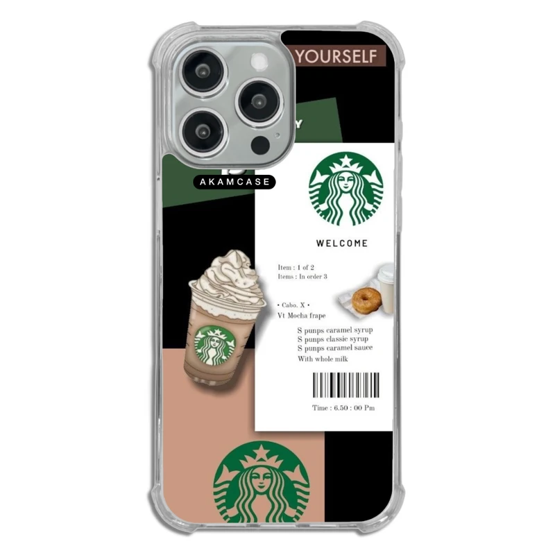 کاور آکام مدل AMCWTA15PROMAX-STARBUCKS10 مناسب برای گوشی موبایل اپل iPhone 15 Pro Max