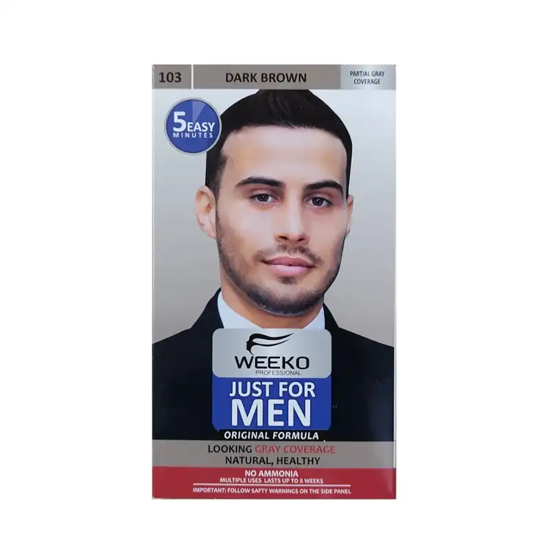 کیت رنگ مو ویکو شماره ۱۰۳ حجم ۵۰ میلی لیتر رنگ قهوه ای تیره