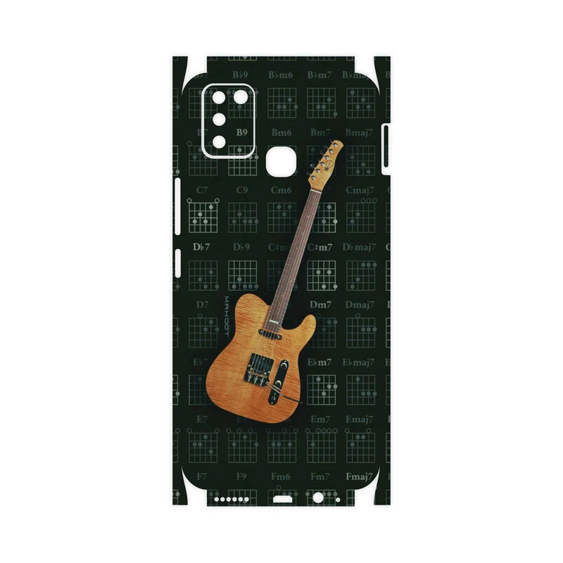 برچسب پوششی ماهوت مدل Guitar-Instrument-FullSkin مناسب برای گوشی موبایل اینفینیکس Smart 6 X657B