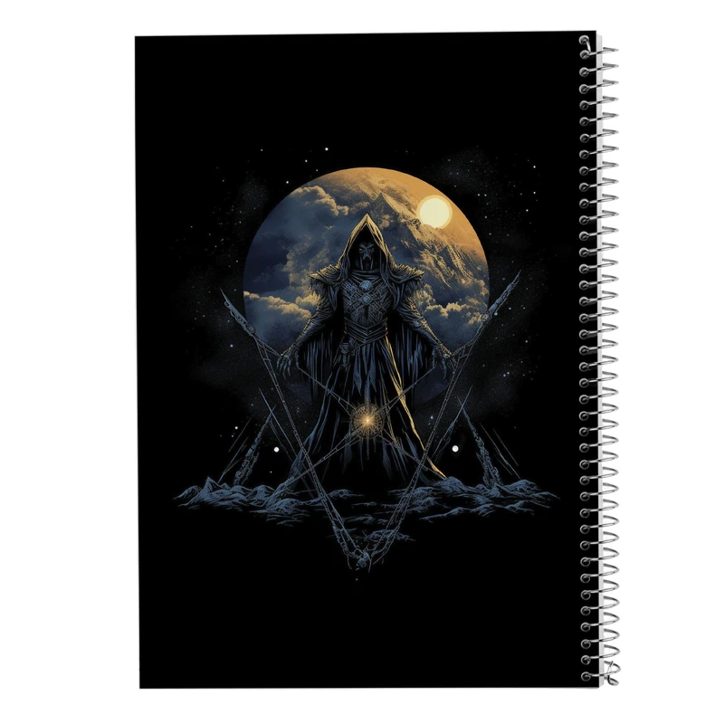دفتر مشق 50 برگ مدوپد مدل  ارباب حلقه ها The Lord of the Rings کد DF3015