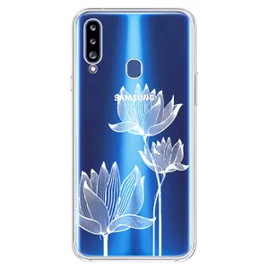 Megafone Flower C47-W Cover For Samsung Galaxy A20 S