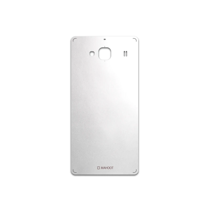 برچسب پوششی ماهوت مدل Metallic-White مناسب برای گوشی موبایل شیائومی Redmi 2