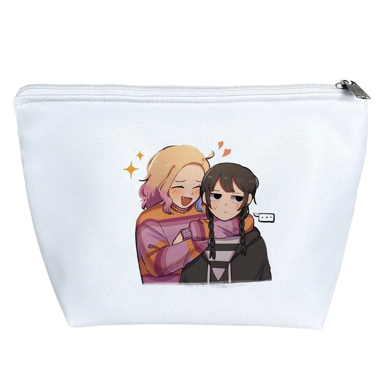 کیف لوازم آرایش دخترانه خندالو مدل ونزدی و ایند سریال ونزدی کد 2055