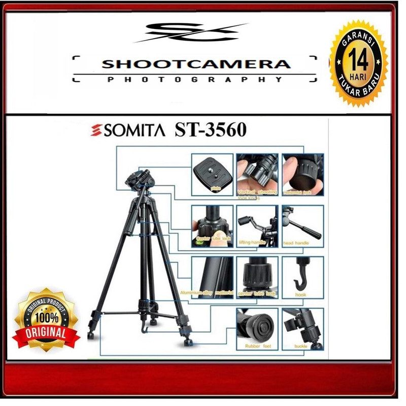 سه پایه دوربین سومیتا مدل ST-3560