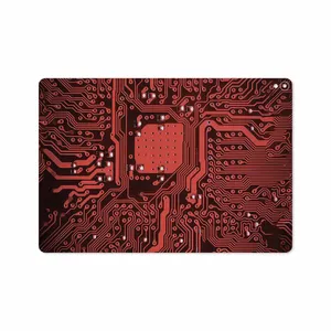MAHOOT Red Printed Circuit Board Cover Sticker for Apple iPad Pro 10.5 2017 A1701