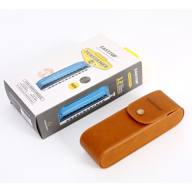 ساز دهنی کروماتیک ایستاپ مدل EAP-12 BLUE
