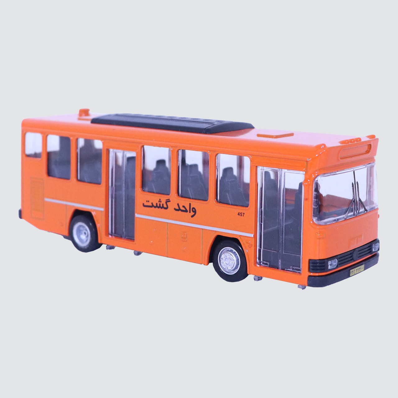 ماشین بازی مدل فلزی اتوبوس بنز واحد گشت -  - 1