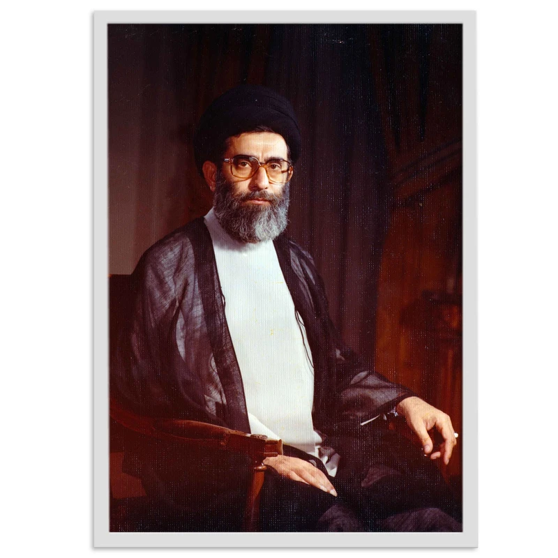 تابلو بکلیت طرح آیت الله سید علی خامنه ای مدل W-s2103