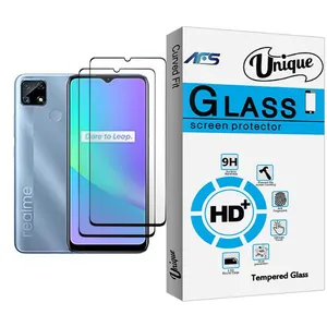 AFS Unique Glass MIX002 Screen Protector For Realme C25 Pack Of 2