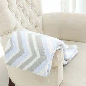 شال مبل انگلیش هوم مدل Zigzag سایز 170x130 سانتی متر