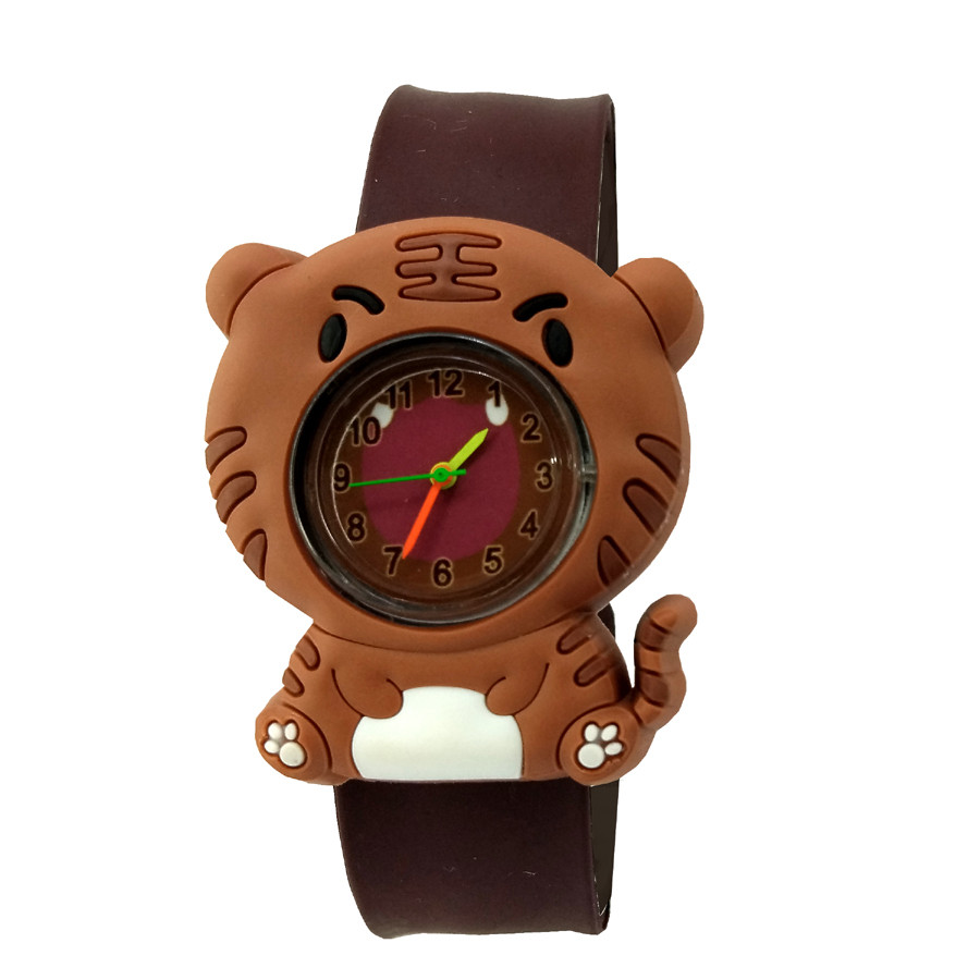 ساعت مچی عقربه ای بچگانه مدل ببری کد 1 ساعت مچی عقربه ای بچگانه مدل ببری کد 1
