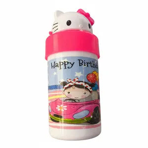 لیوان کودک مدل کیتی طرح Happy Birthday