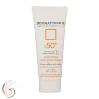 کرم ضدآفتاب بی‌رنگ درماتیپیک SPF50 مدل Anti spot مناسب انواع پوست، حجم 40 میلی‌لیتر