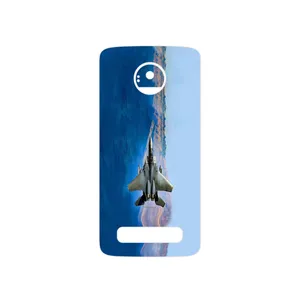 MAHOOT Fighter plane F15 Cover Sticker for Motorola Moto Z Play