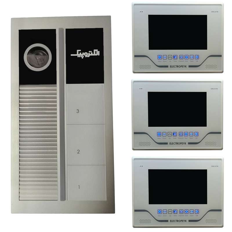 دربازکن تصویری الکتروپیک مدل 1090 کد 1055 مجموعه 4 عددی