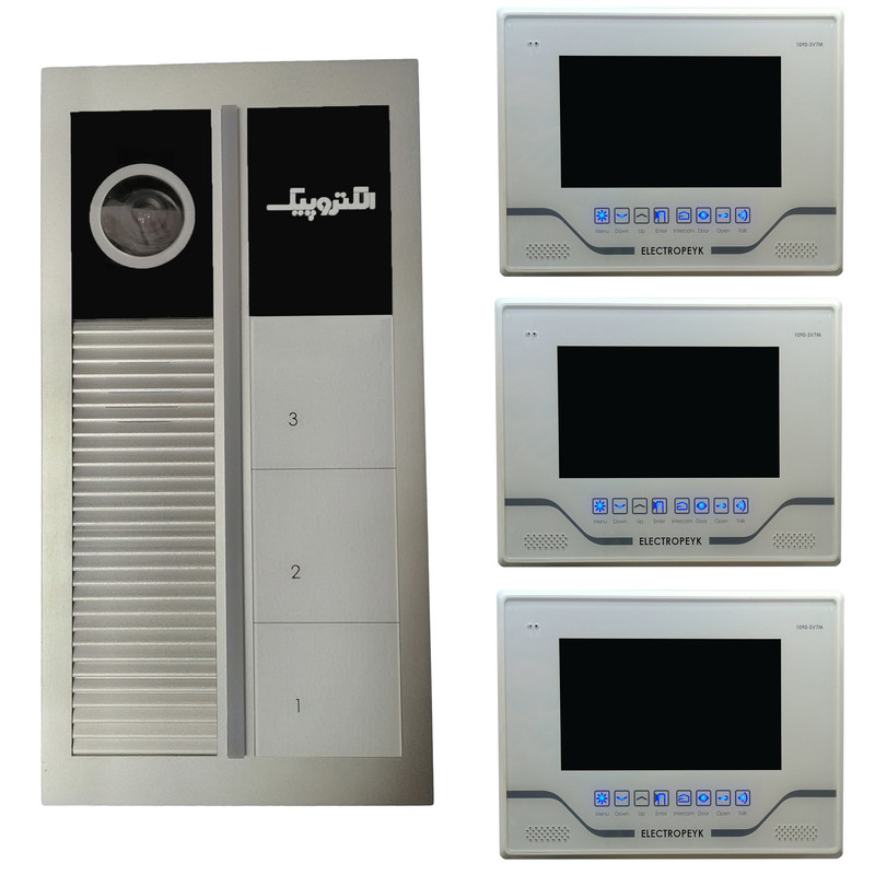 دربازکن تصویری الکتروپیک مدل 1090 کد 1055 مجموعه 4 عددی