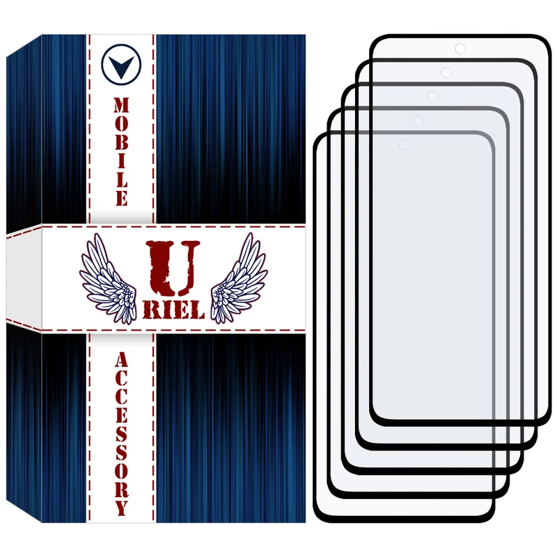 محافظ صفحه نمایش سرامیکی مات یوریل مدل UCM مناسب برای گوشی موبایل شیائومی Redmi Note 12 Pro Speed بسته پنج عددی