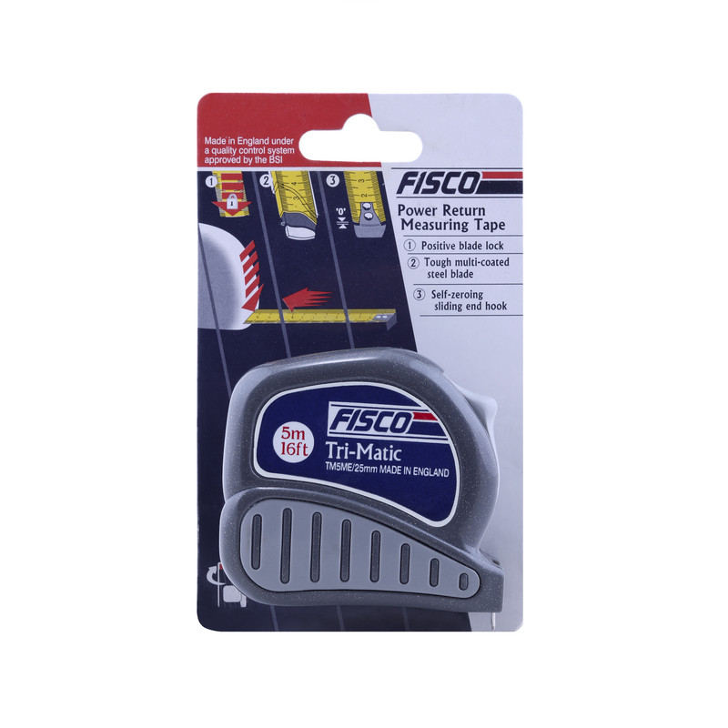متر ۵ متری فیسکو مدل Tri-Matic متر ۵ متری فیسکو مدل Tri-Matic