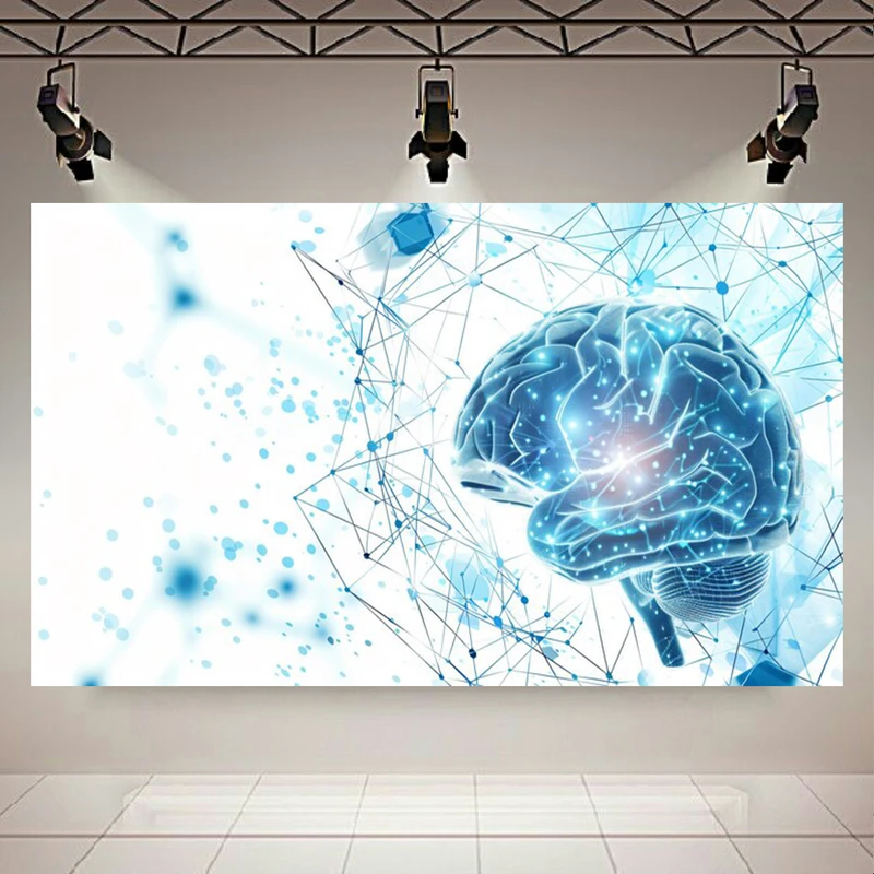  پوستر طرح هوش انسانی مدل مغز انسان کد PD130804