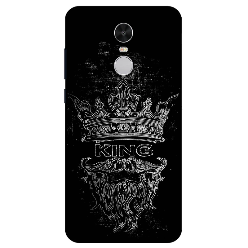 کاور مگافون طرح پادشاه مدل 1896 مناسب برای گوشی موبایل شیائومی Redmi Note 4 