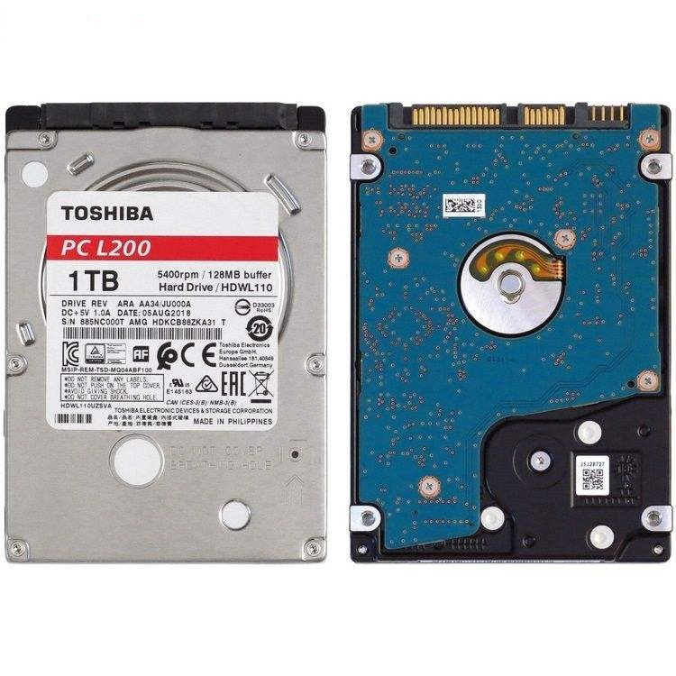 هارددیسک اینترنال توشیبا مدل L200 HDWL110UZSVA ظرفیت 1 ترابایت 1
