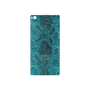 MAHOOT Blue Snake Skin Cover Sticker for Huawei P8
