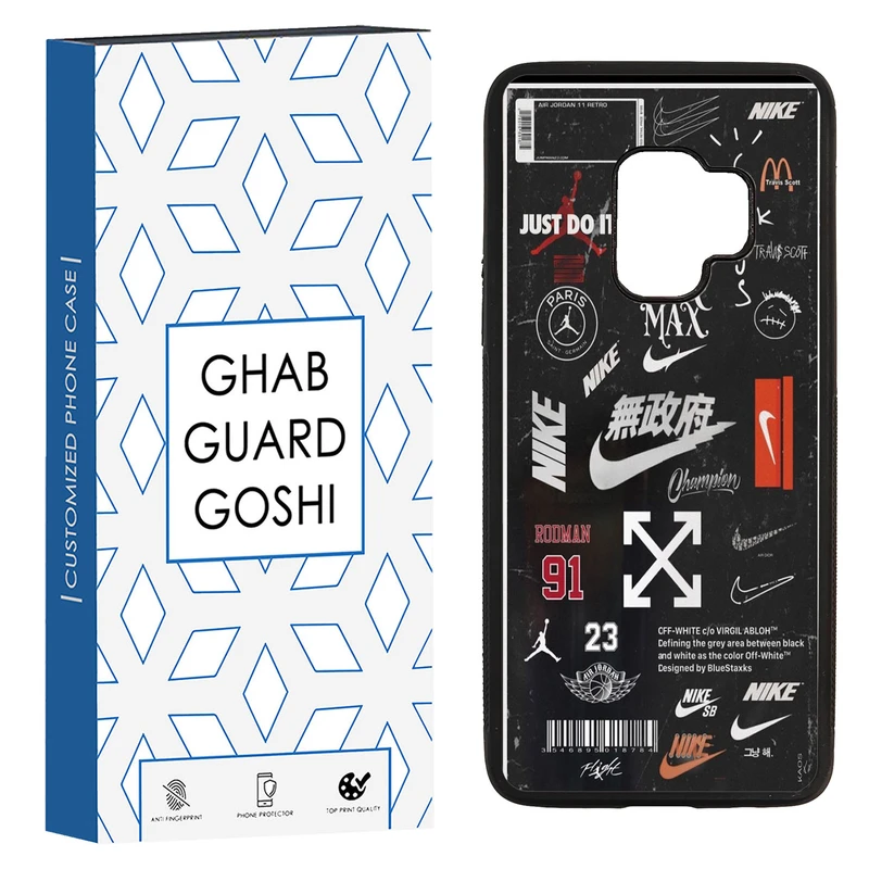 کاور قاب گارد گوشی طرح نایک کد TPU-281 مناسب برای گوشی موبایل سامسونگ Galaxy S9 