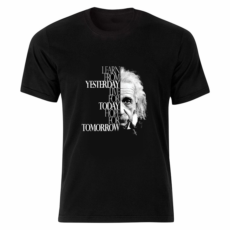 تی شرت آستین کوتاه مردانه مدل انیشتین