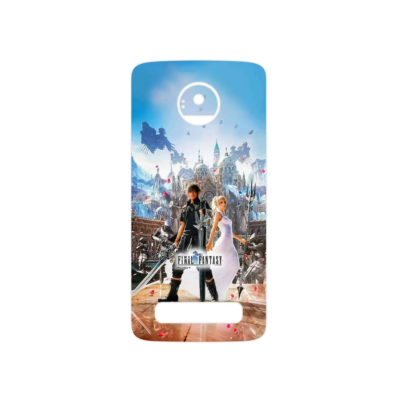 برچسب پوششی ماهوت مدل Final Fantesy Game Series مناسب برای گوشی موبایل موتورولا Moto Z