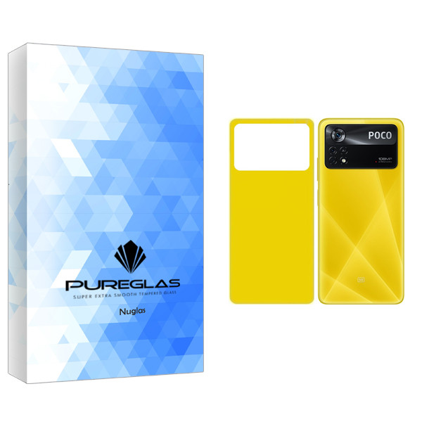 محافظ پشت گوشی پیور گلس مدل NuGlas مناسب برای گوشی موبایل شیائومی Poco X4 Pro