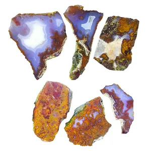 سنگ  راف عقیق شجر مدل G 1 مجموعه 6 عددی