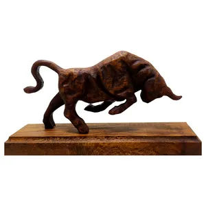 مجسمه چوبی طرح گاو مدل SR 451