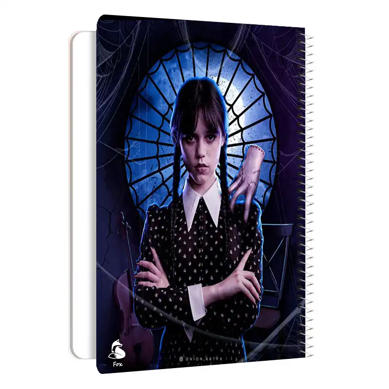 دفتر نقاشی فاکس طرح ونزدی کد Wednesday 05