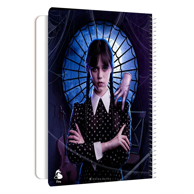 دفتر نقاشی فاکس طرح ونزدی کد Wednesday 05