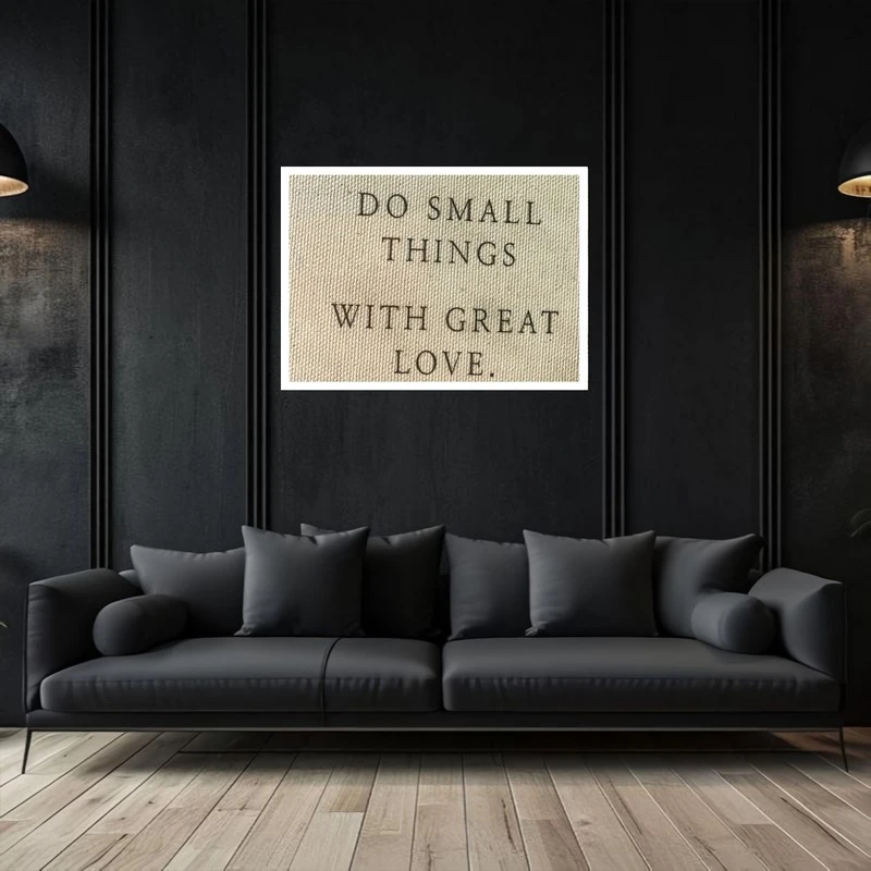 تابلو بکلیت طرح دکوری جمله و متن انگلیسی  مدل W-bu5439