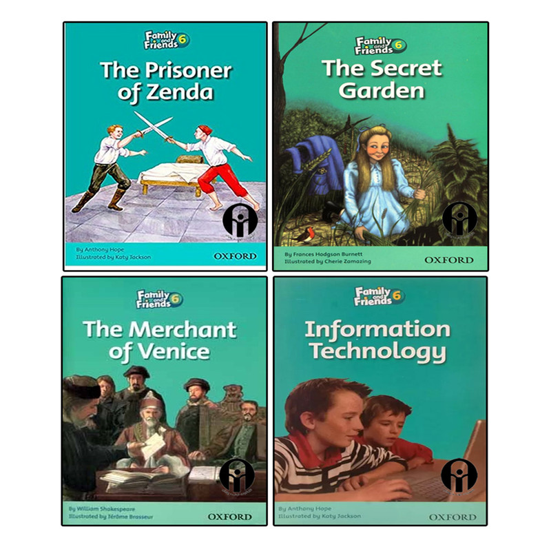 کتاب داستان Family And Friends 6 اثر جمعی از نویسندگان انتشارات الوندپویان چهار جلدی کتاب داستان Family And Friends 6 اثر جمعی از نویسندگان انتشارات الوندپویان چهار جلدی