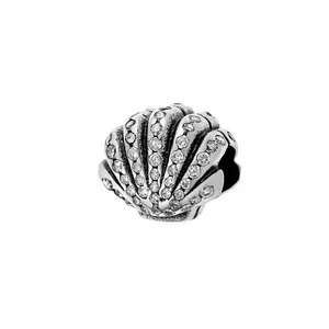 آویز گردنبند نقره زنانه پاندورا مدل Shell charm 65204