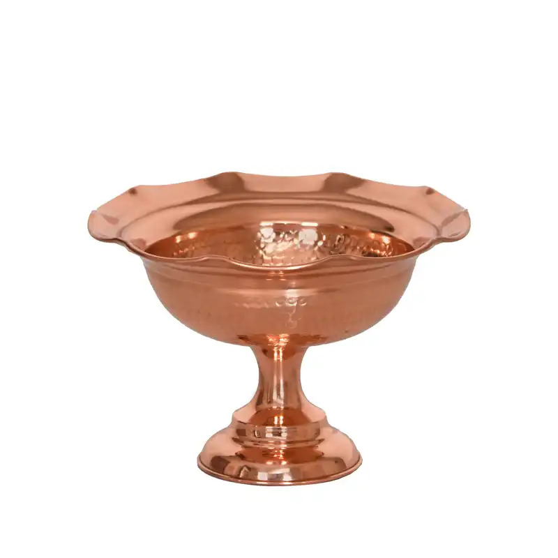 شکلات خوری مسی مدل لب کنگره کد 024