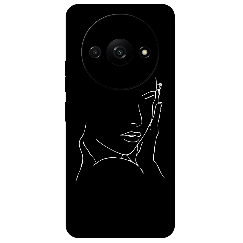 کاور مگافون طرح دخترانه مدل 8153 مناسب برای گوشی موبایل شیائومی Poco C61  